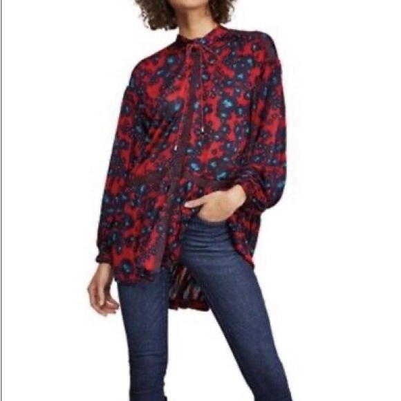 SOLD. Free People Mini Dress/Tunic Top - Picture 8 of 8